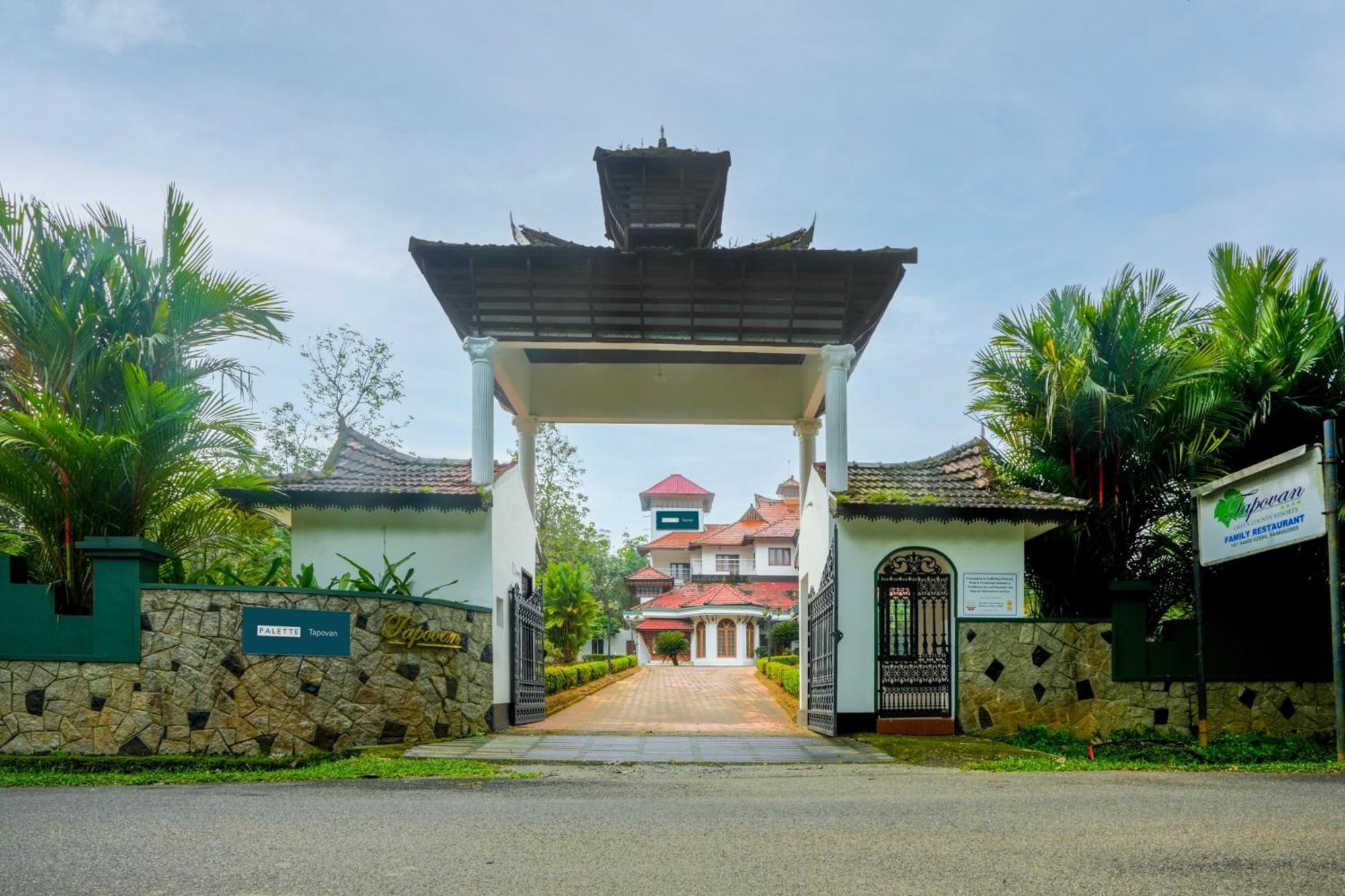Palette Resorts- Tapovan Green County Thattakād Exteriör bild